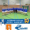 Kampioenswedstrijd Blauw-Wit 1